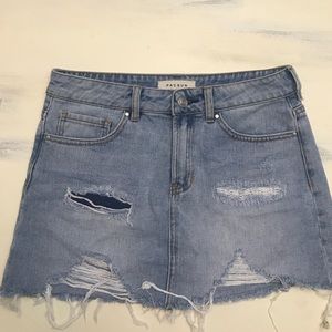 Pacsun jean skirt